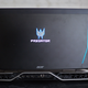 The logo lights up when the computer is on. Neat.